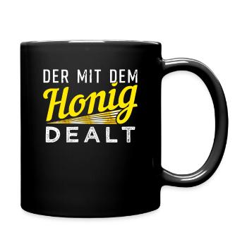 Celui traitant du miel - Mug uni - noir - Droite