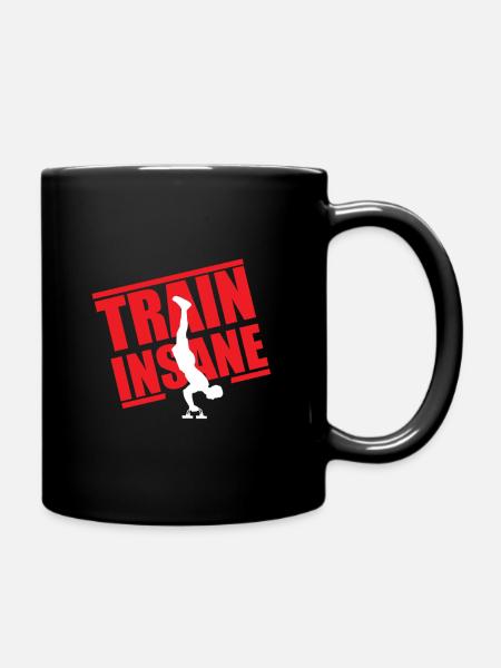 Calisthenics - Tasse einfarbig - Schwarz