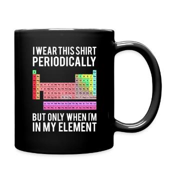 Chimie Geek Enseignant Nerd Drôle - Mug uni - noir - Droite