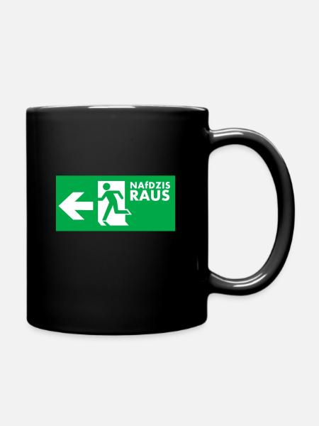 NAfDZIS Out - Full Colour Mug - black