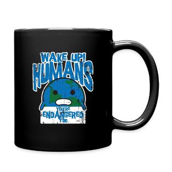climate Change - Full Colour Mug - black - Right