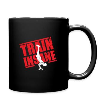 Calisthenics Geschenk - Tasse einfarbig - Schwarz - Rechts
