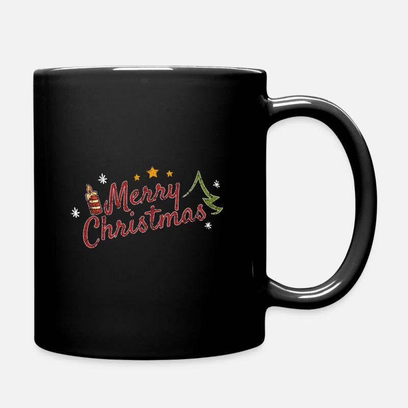 Christmassy - Full Colour Mug - black