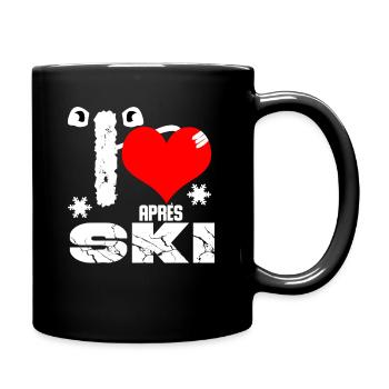 Apres ski - Mug uni - noir - Droite