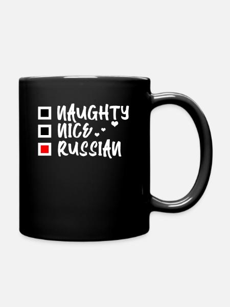 Russie - Mug uni - noir
