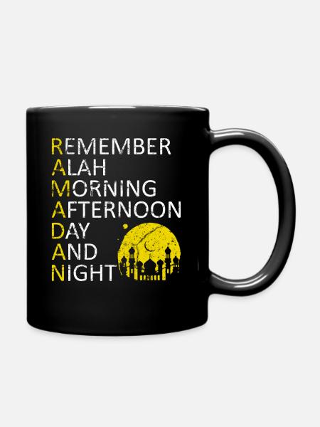 Ramadan Islam croyance islamique cadeau musulman - Mug uni - noir