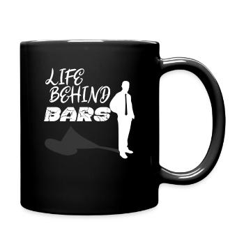 Barman bar serveur alcool barman barmaid - Mug uni - noir - Droite