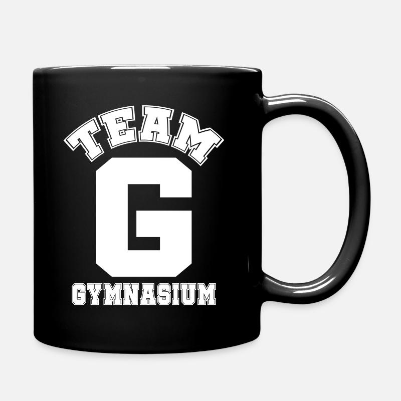 Einschulung Gymnasium Geschenk - Tasse einfarbig - Schwarz