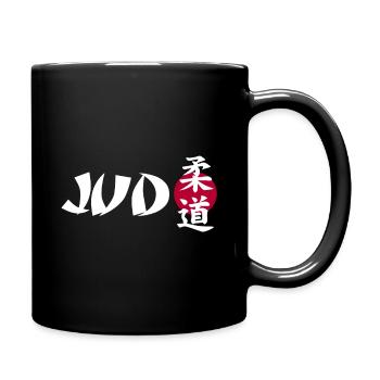 Judo - Tasse einfarbig - Schwarz - Rechts