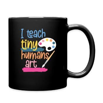 Art teacher - Full Colour Mug - black - Right