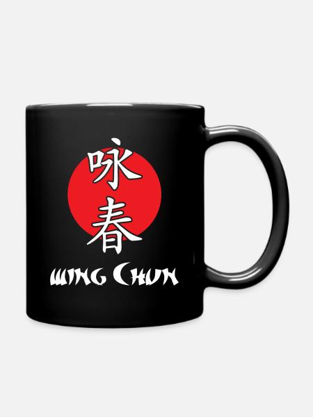 Wing Chun Kung Fu - Mug uni - noir