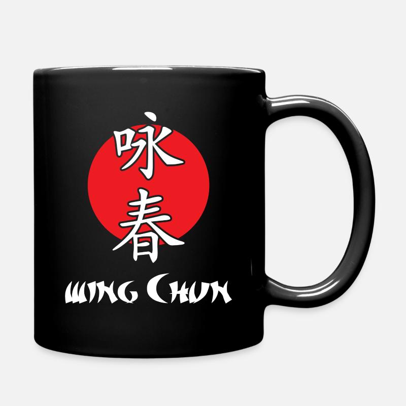 Wing Chun Kung Fu - Mug uni - noir