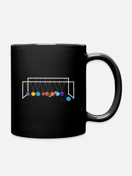 Newton Planet Pendel - Tasse einfarbig - Schwarz