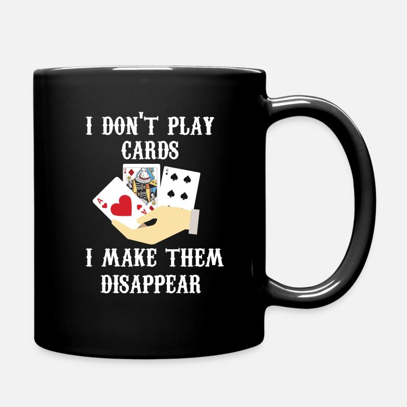 Wizard magician gift - Full Colour Mug - black
