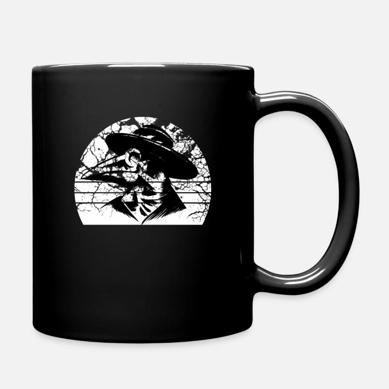 Plague Doktor Pestdoktor Maske Occult Geschenk - Tasse einfarbig - Schwarz