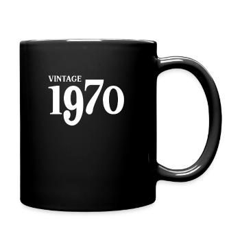 Vintage 1970 - Full Colour Mug - black - Right