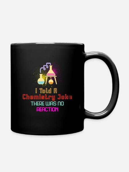 Réaction de plaisanterie de chimie - Mug uni - noir