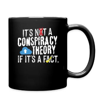 Faits sur la théorie du complot - Mug uni - noir - Droite
