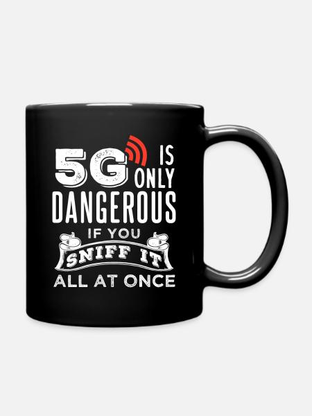 Théorie du complot 5G - Mug uni - noir