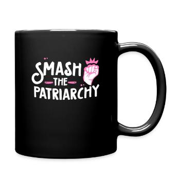 Smash Patriarchy Feminist Women's Empowerment - Mug uni - noir - Droite