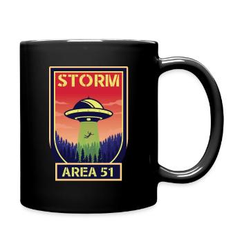 Storm Area 51 - Tasse einfarbig - Schwarz - Rechts