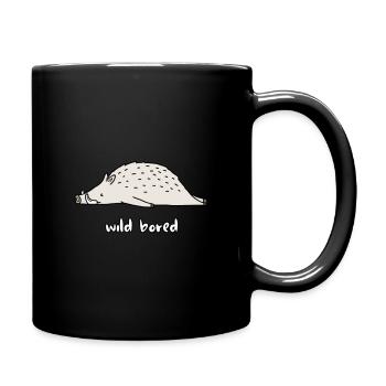 Sanglier Sanglier Wild Bored Hunter Waidmannsheil - Mug uni - noir - Droite