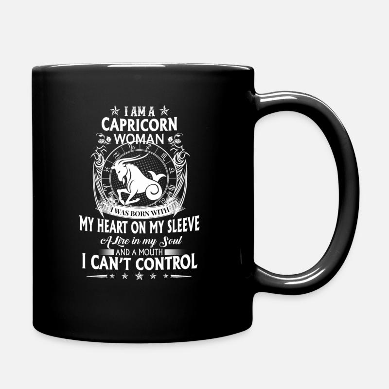 Signe du zodiaque Capricorne - Capricorne Zodiaque - Mug uni - noir