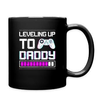Leveling Up To Daddy I'm Going To Be A Dad To Be - Mug uni - noir - Droite