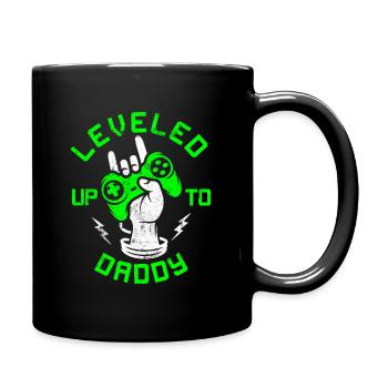 Level Up To Daddy 2020 Je vais être papa pour être - Mug uni - noir - Droite