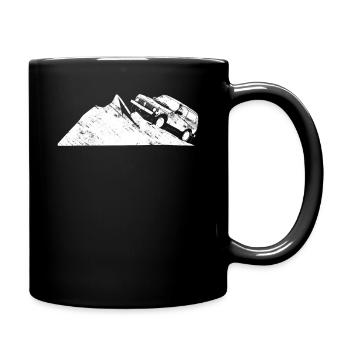 Geländewagen Offroad Suv Lada Niva Russland - Tasse einfarbig - Schwarz - Rechts