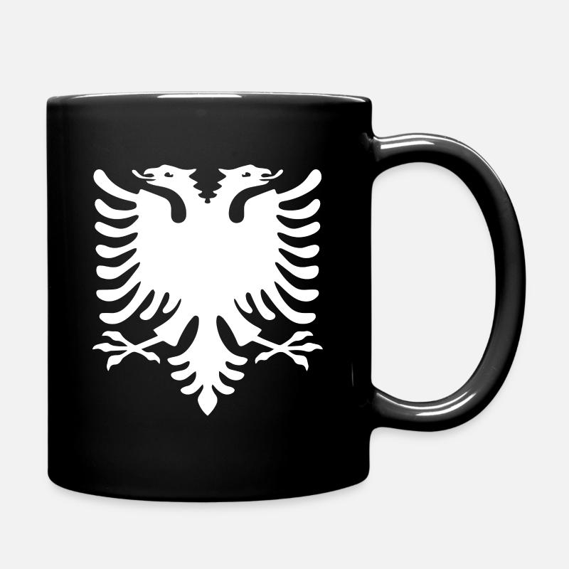 Albanie Drapeau Kosovo Balkans Shqiptar Cadeau - Mug uni - noir
