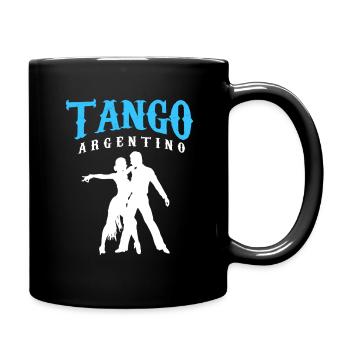Tango argentin - Mug uni - noir - Droite