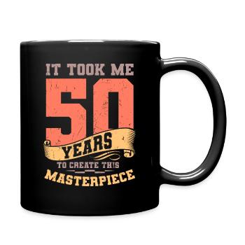 Cadeau pour le 50e anniversaire d’un homme de 50 ans - Mug uni - noir - Droite