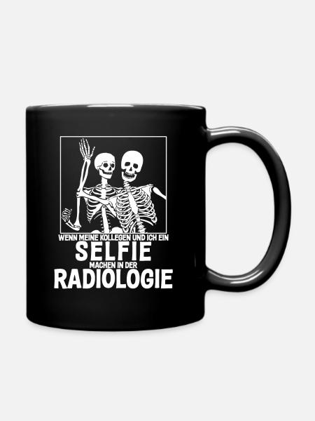 Roentgen pratique énonciation drôle - Mug uni - noir