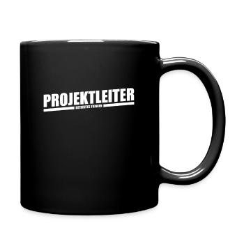 Projektleiter Betreutes Trinken - Mallorca T-Shirt - Tasse einfarbig - Schwarz - Rechts