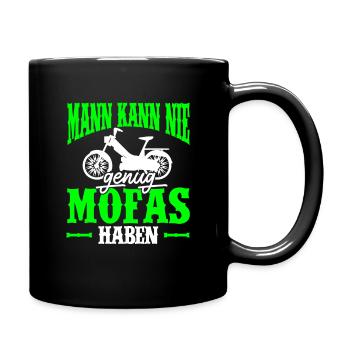 Mofa - Tasse einfarbig - Schwarz - Rechts