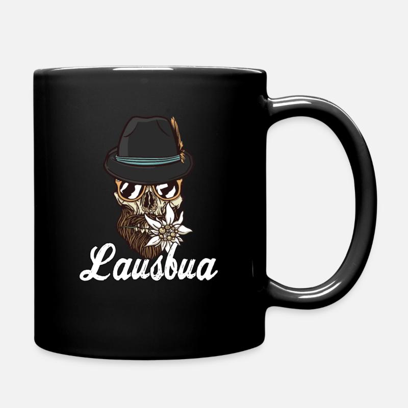 Lausbua Bayern Bua Lederhose Tirol - Tasse einfarbig - Schwarz