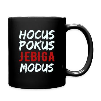 Jebiga Balkan Jebise Brate Drôle Jugo disant - Mug uni - noir - Droite