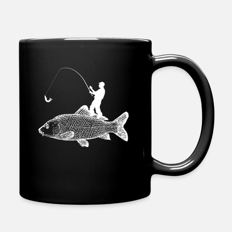 Carpes Carpes Carpe s’il pêche pêche pêche - Mug uni - noir