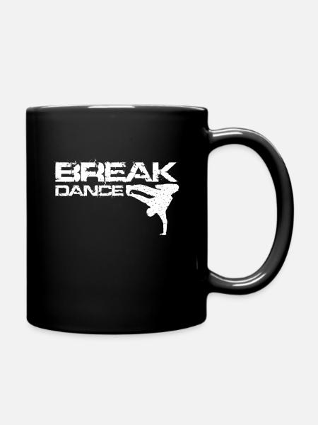 Breakdance vintage breakdancer - Mug uni - noir