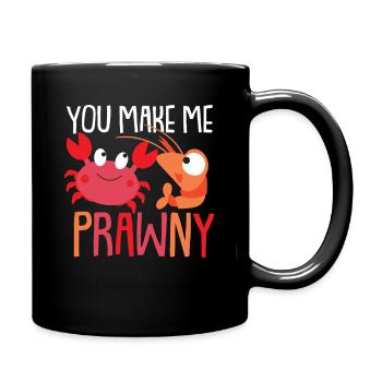 Cancer Shrimp Shrimp Gift - Full Colour Mug - black - Right