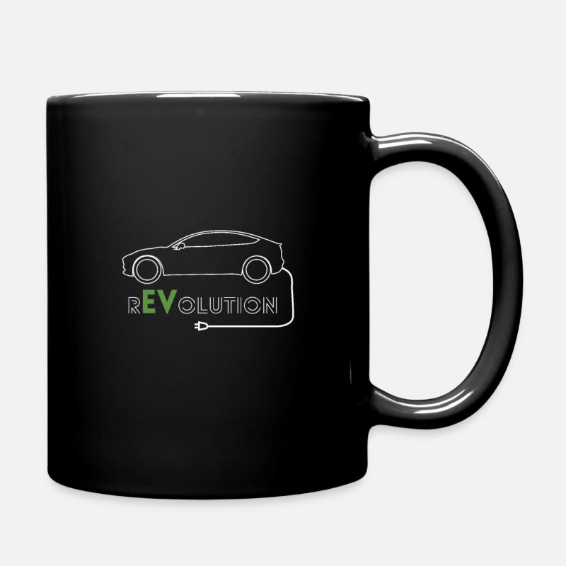 elektrische rEVolution - Tasse einfarbig - Schwarz