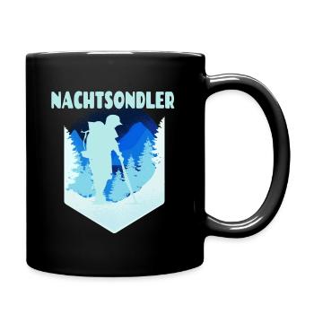 Sondler Sondengänger Sondeln Hobby Schatzsucher - Tasse einfarbig - Schwarz - Rechts