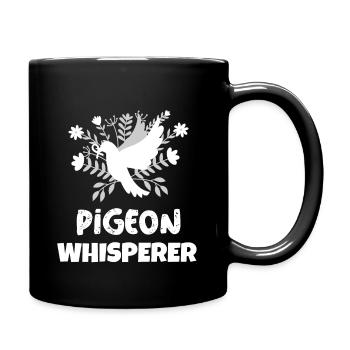 Pigeons éleveurs de pigeons grand-père Pigeon pigeon - Mug uni - noir - Droite