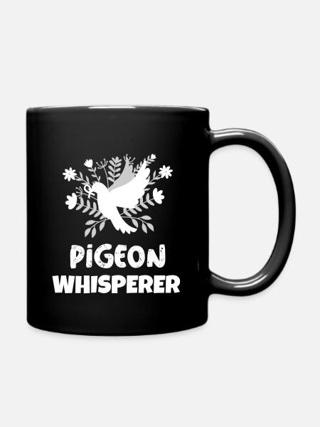 Pigeons éleveurs de pigeons grand-père Pigeon pigeon - Mug uni - noir
