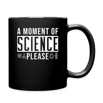 Natural science science chemistry gift - Full Colour Mug - black - Right