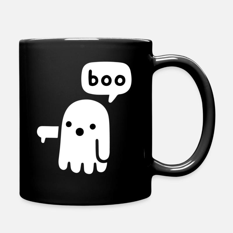 boo - Tasse einfarbig - Schwarz