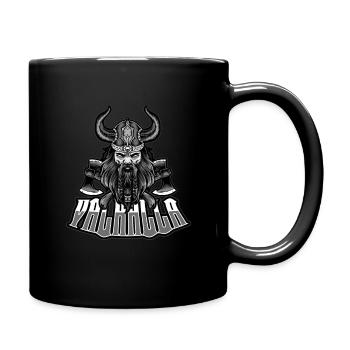 Vikings Valhalla Wiking cadeau nordique - Mug uni - noir - Droite