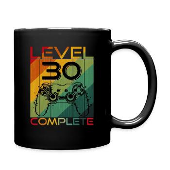 30 Anniversaire Niveau 30 Complete Gamer cadeau - Mug uni - noir - Droite