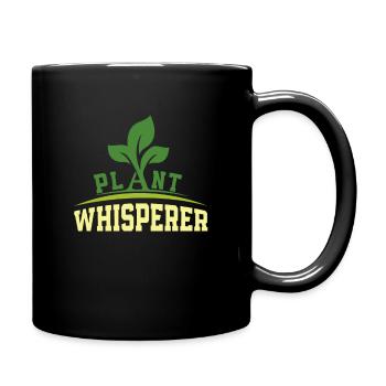 Plant Whisperer Gardening Lover Florist Design - Full Colour Mug - black - Right
